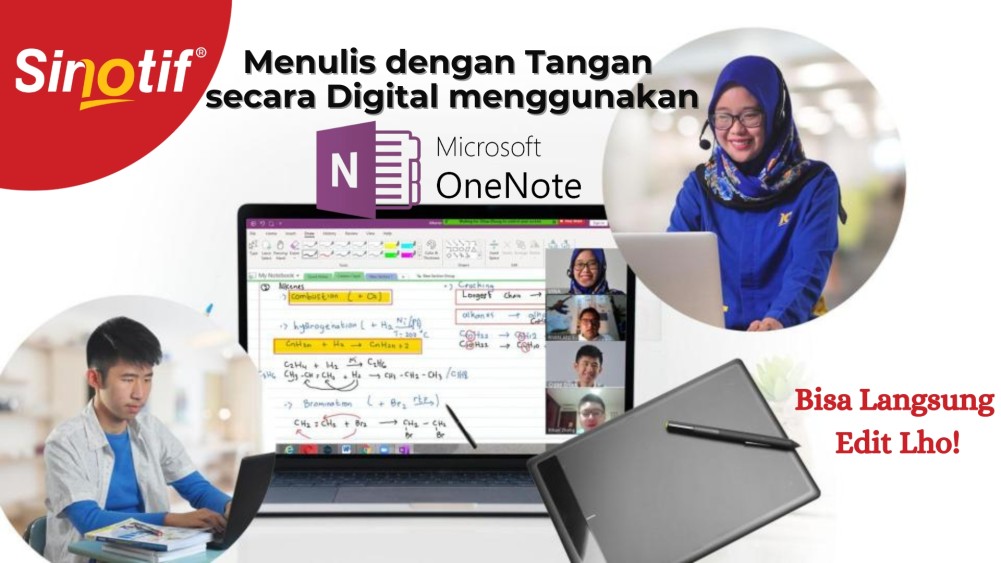 Menulis dengan Tangan secara Digital Menggunakan Microsoft OneNote, Bisa Langsung Edit Lho!